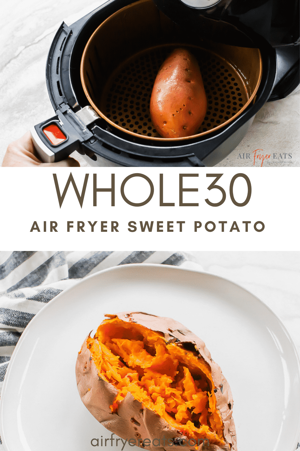 Air Fryer Sweet Potato | Air Fryer Eats