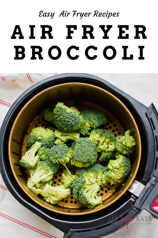 Looking for a great way to add some pizzazz to broccoli? Try air frying it! Air Fryer Broccoli is the perfect combination of crispy and tender, and you won't believe how easy it is to make! #broccoli #airfryerbroccoli #airfriedbroccoli via @vegetarianmamma