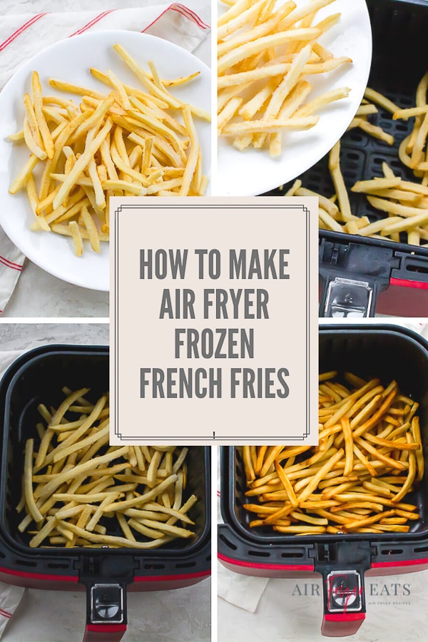 Making french fries in your air fryer is a total breeze! Just one bite of these perfectly crispy fries is like a trip to your favorite burger joint! #frenchfries #airfryerfrenchfries #frozenfrenchfries via @vegetarianmamma