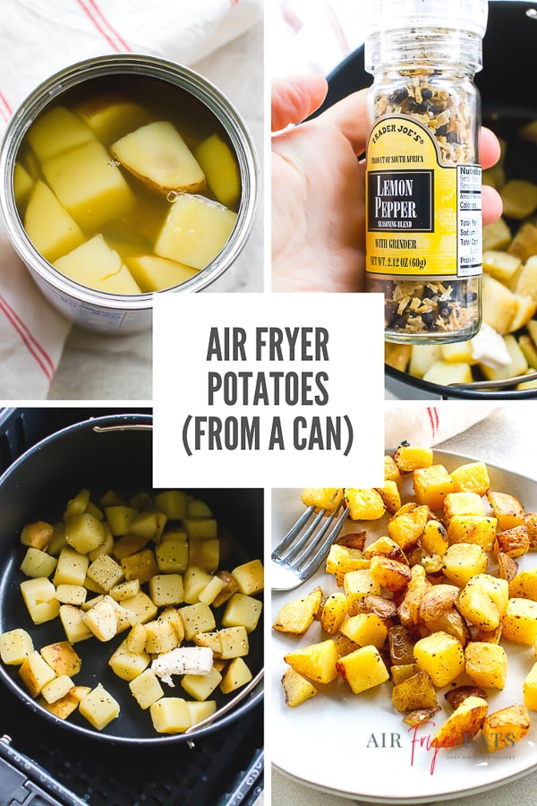 Air Fryer Diced Potatoes - Hungry Healthy Happy