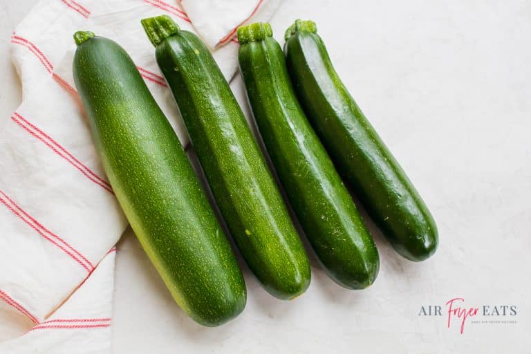 Air Fryer Zucchini Chips - Air Fryer Eats - Easy Air Fryer Appetizer