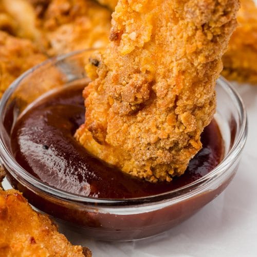 Crispy Air Fryer Chicken Tenders Recipe - Happy Foods Tube
