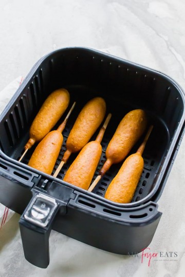 Air Fryer Corn Dogs - Air Fryer Eats