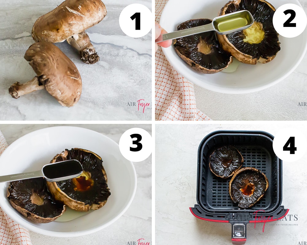 how to make air fryer mushrooms