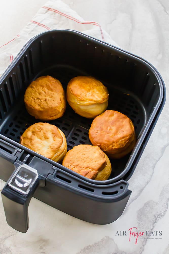 Frozen biscuit shop air fryer