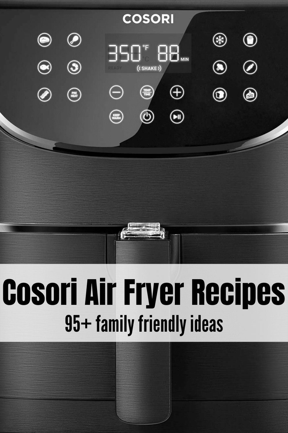 Cosori Air Fryer Recipes are quick and easy recipes that have been made and tested in Cosori Air Fryers. These recipes use common ingredients and taste delicious! #CosoriAirFryerRecipes #Cosori #Airfryerrecipes via @vegetarianmamma