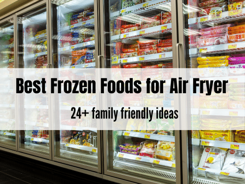 Air Fryer frozen foods Recipes feature image