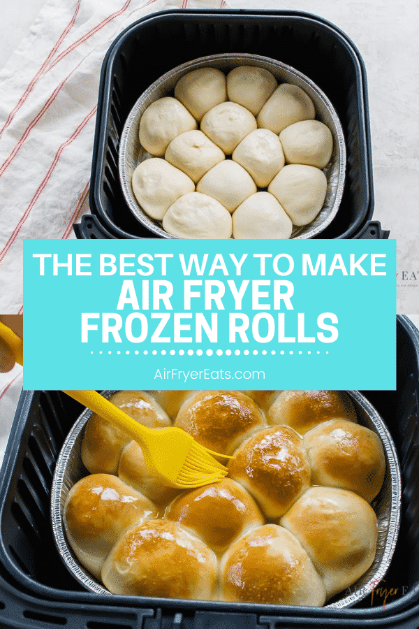 Frozen Rolls in the Air Fryer via @vegetarianmamma