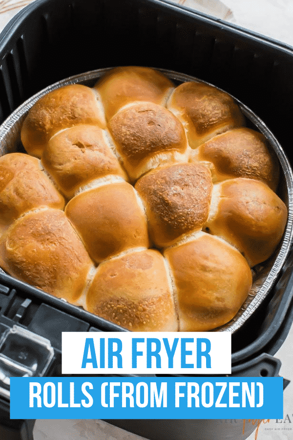 Frozen Rolls in the Air Fryer via @vegetarianmamma