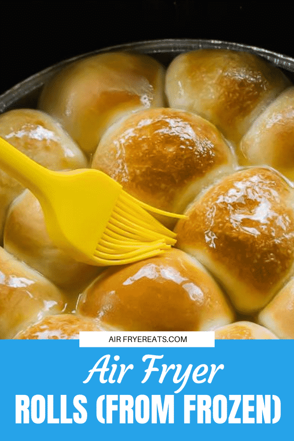 Frozen Rolls in the Air Fryer via @vegetarianmamma