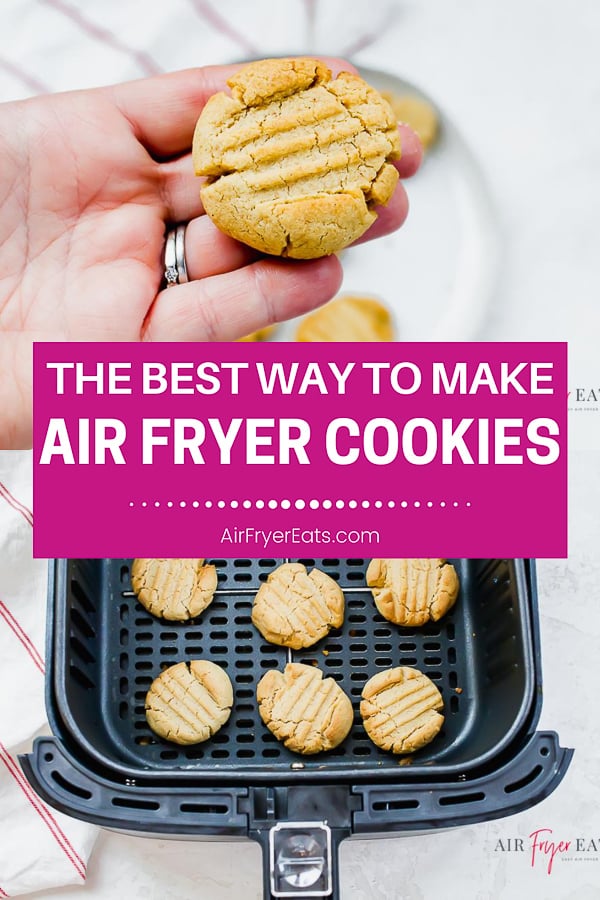 Air Fryer Peanut Butter Cookies