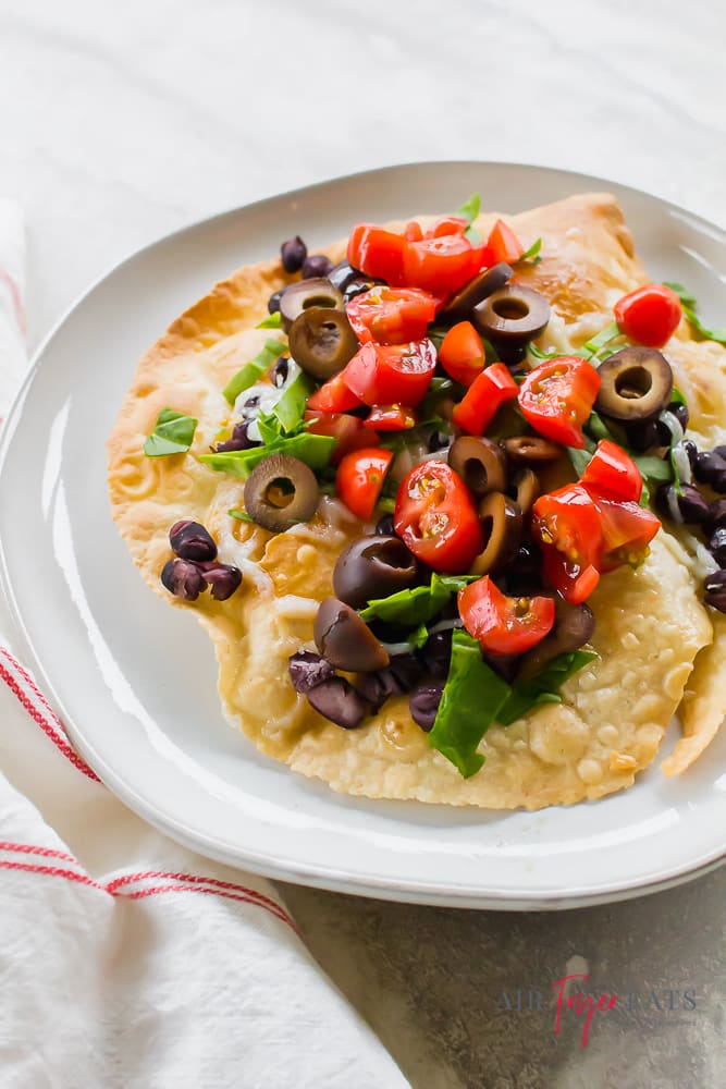 Air Fryer Tostadas