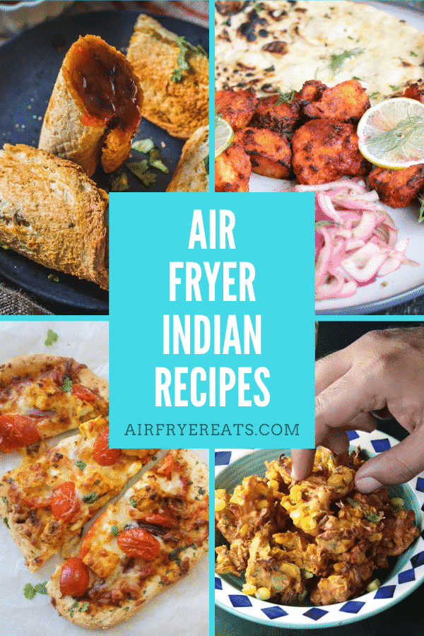 air fryer indian recipes via @vegetarianmamma