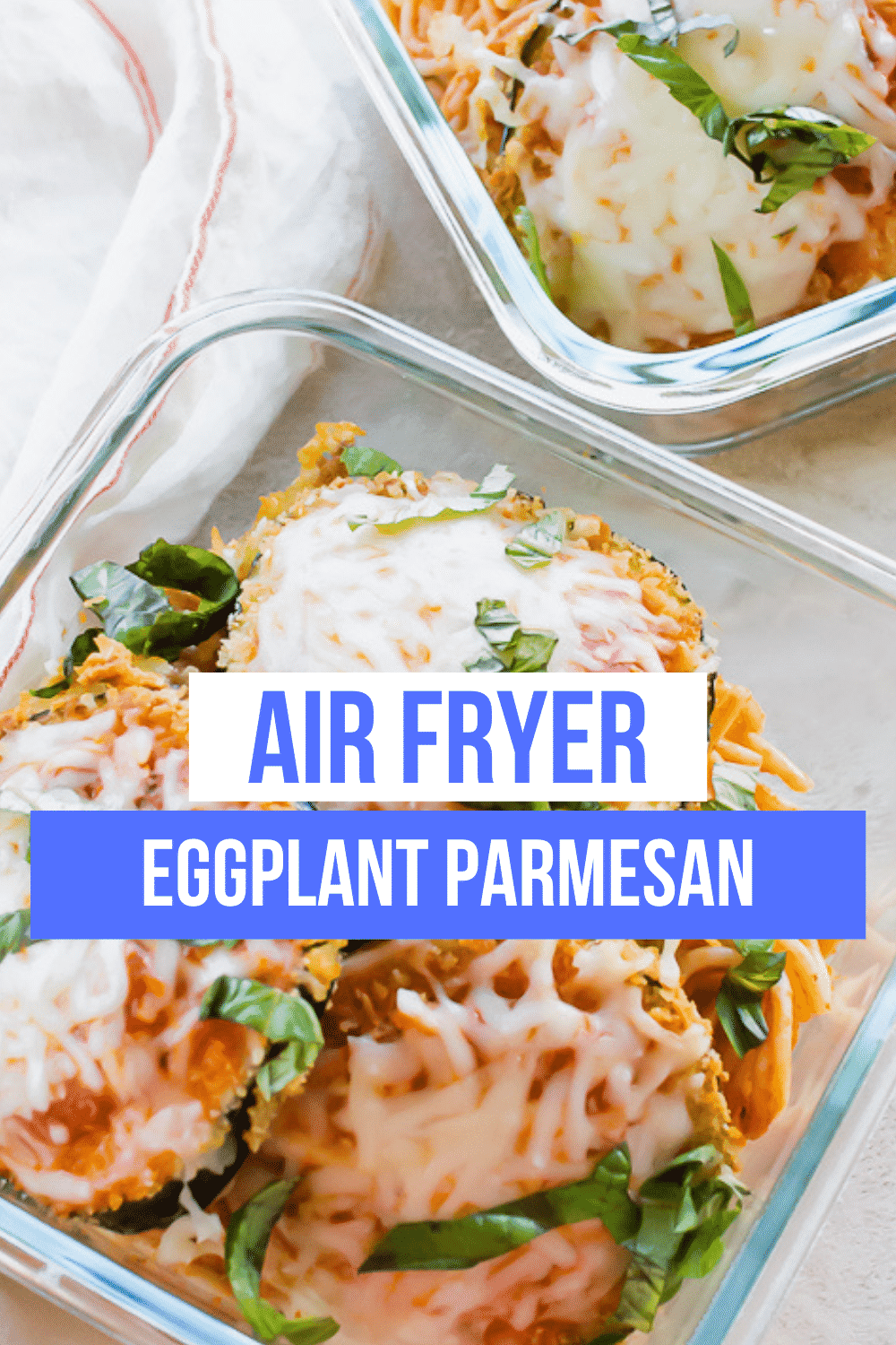 Air Fryer Eggplant Parmesan | Air Fryer Eats