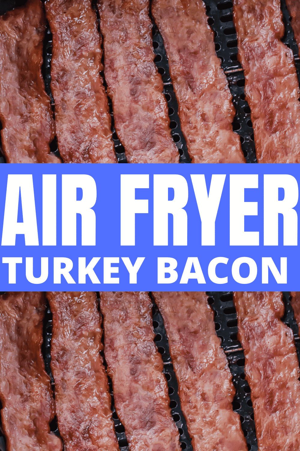 Air Fryer Crispy Turkey Bacon