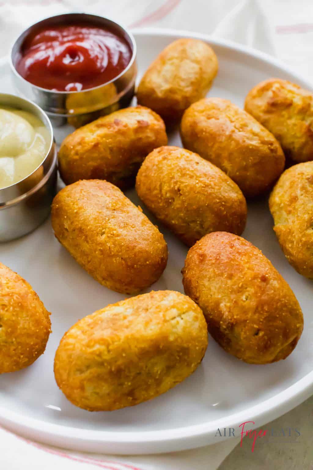 Air Fryer Mini Corn Dogs (frozen) - Air Fryer Eats