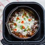 garlic knot pizza in air fryer