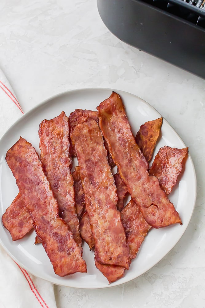 Air Fryer Turkey Bacon - Air Fryer Eats