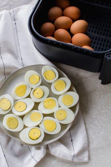 Air Fryer Hard Boiled Eggs