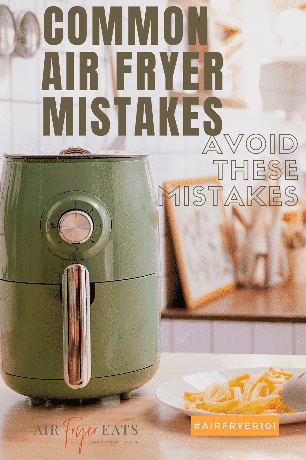 There are air fryer mistakes you could be making. Here are some ways you might be using your air fryer wrong and some delicious air fryer recipes to make things right! See which of these Common Air Fryer Mistakes you might be making. #airfryermistakes #airfryer via @vegetarianmamma