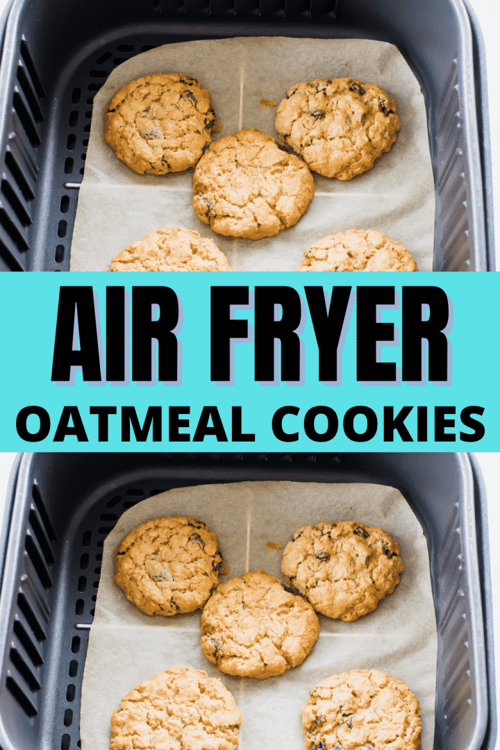 Air Fryer Oatmeal Cookies