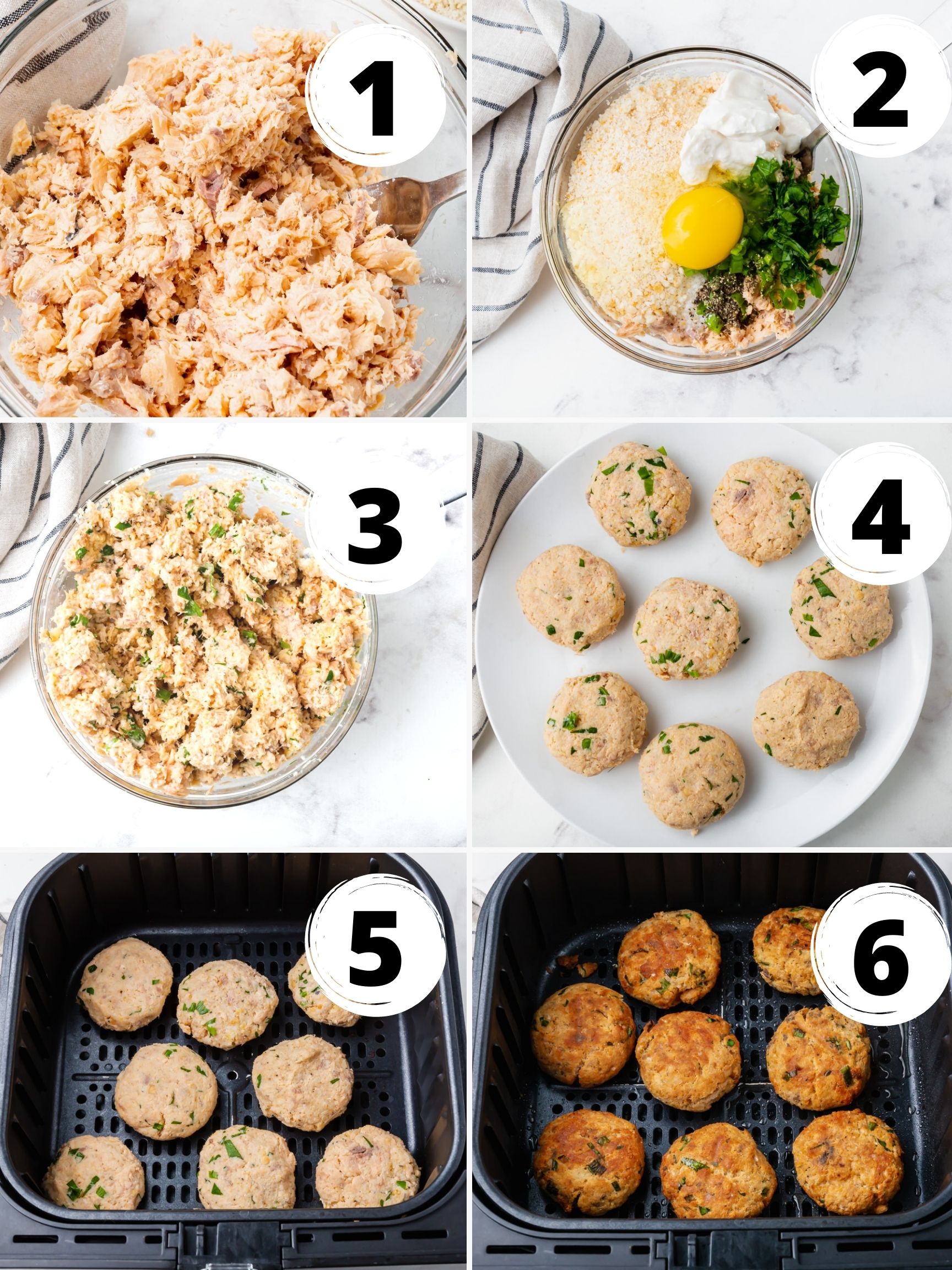 Air Fryer Salmon Patties