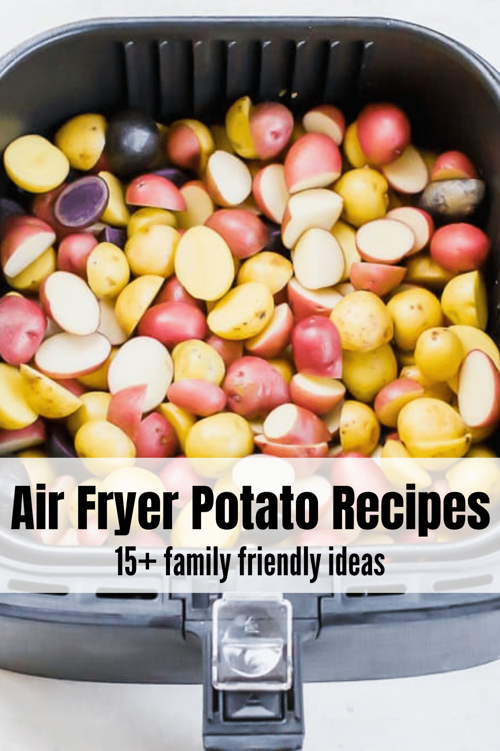 Air Fryer Potatoes are the best easy side dish that's versatile for every meal! From crispy potato wedges to the classic baked potato, make all your favorite comfort foods in the air fryer. via @vegetarianmamma