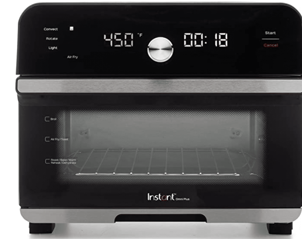 Instant Omni Plus Air Fryer, Rotisserie and Convection Oven, Dehydrat, Roast, Broil, Bake, Toast, Reheat, Pizza Oven