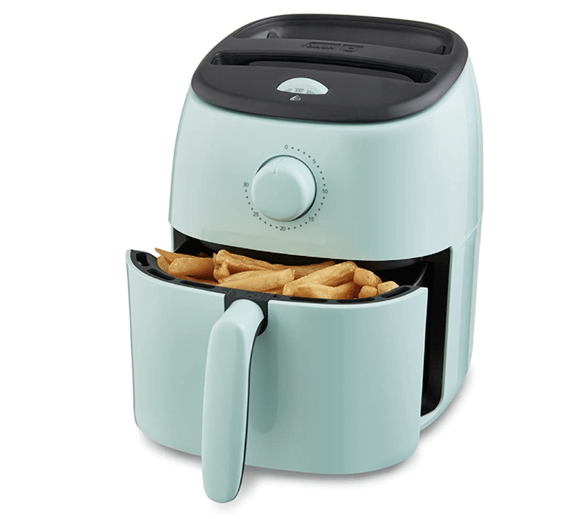 Dash Tasti-Crisp Electric Air Fryer + Oven Cooker with Temperature Control, Non-stick Fry Basket, Recipe Guide + Auto Shut Off Feature