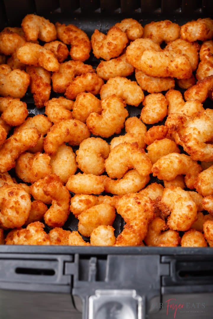 Frozen Popcorn Shrimp in the Air Fryer