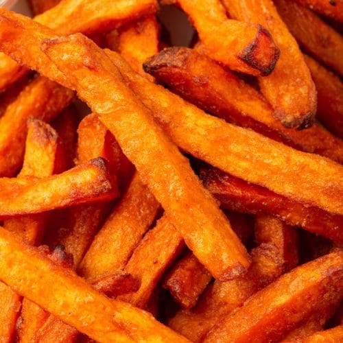 Frozen Sweet Potato Fries in Air Fryer