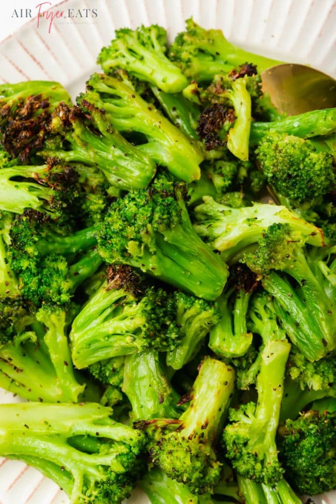 Air Fryer Frozen Broccoli - Air Fryer Eats