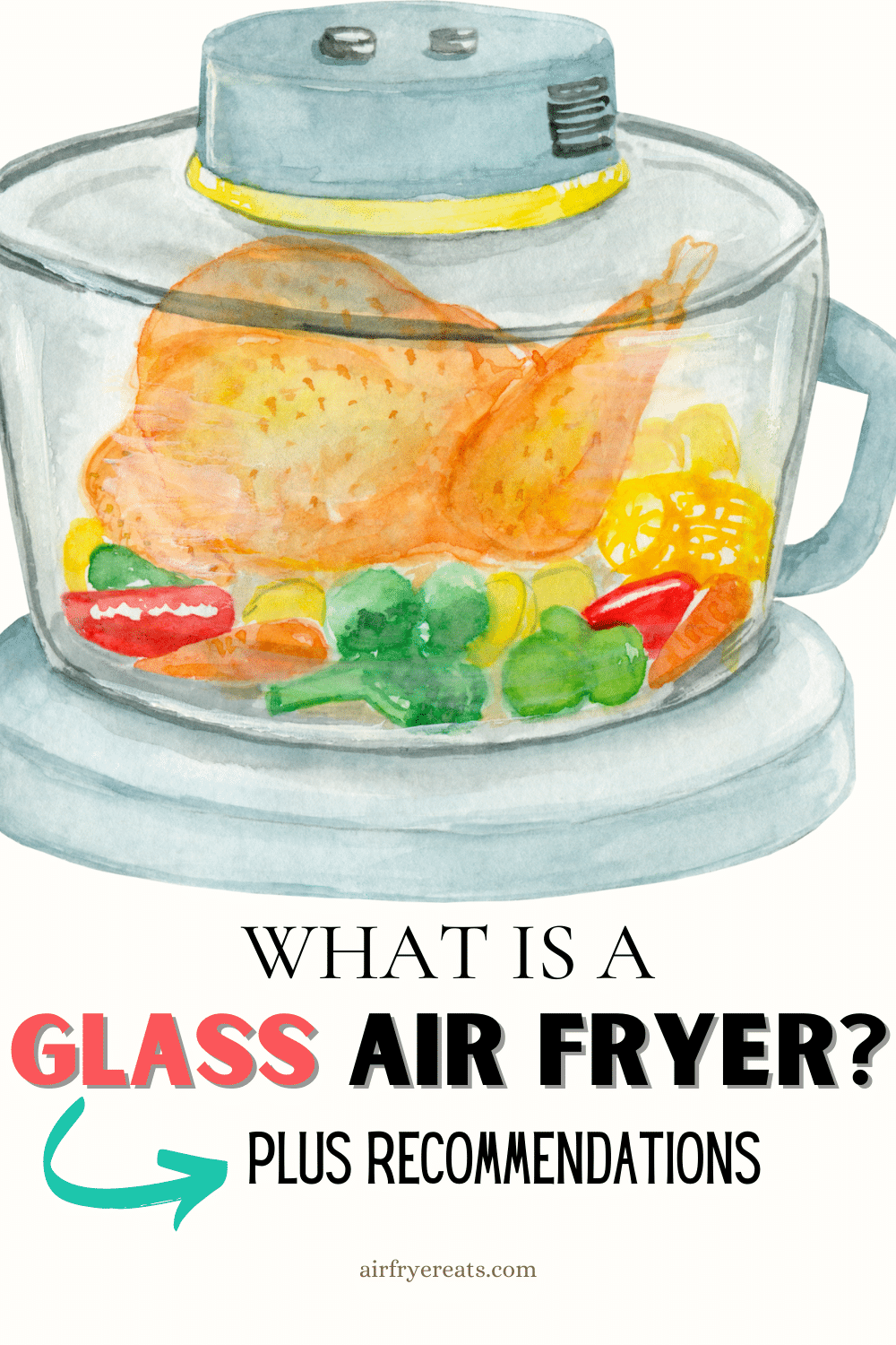 Looking for the right GLASS AIR FRYER for your home? We share why Glass Air Fryers are great and which models you should check out. via @vegetarianmamma