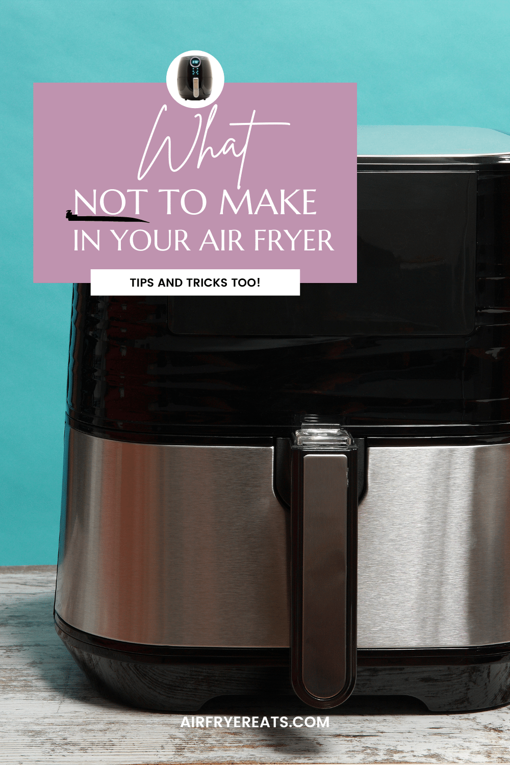 What can't you make in your air fryer? There isn't much, but there are a few important things you should know. Certain foods just aren't meant to go in the air fryer. via @vegetarianmamma