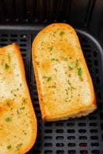 Frozen Garlic Bread in the Air Fryer - Air Fryer Eats