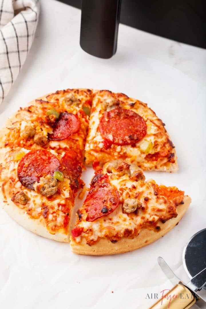 Air Fryer Frozen Pizza