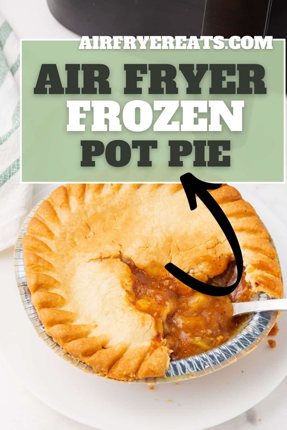 Easy Pot Pie in Air Fryer - This Vivacious Life