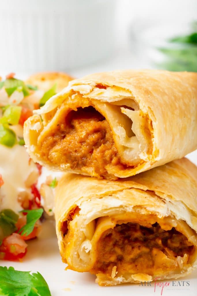 Air Fryer Frozen Chimichanga