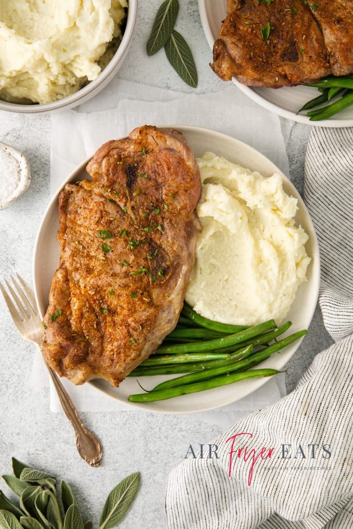 Air Fryer Pork Steak
