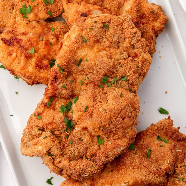 Crispy Air Fryer Chicken Cutlets