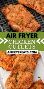 Air Fryer Chicken Cutlets - Air Fryer Eats