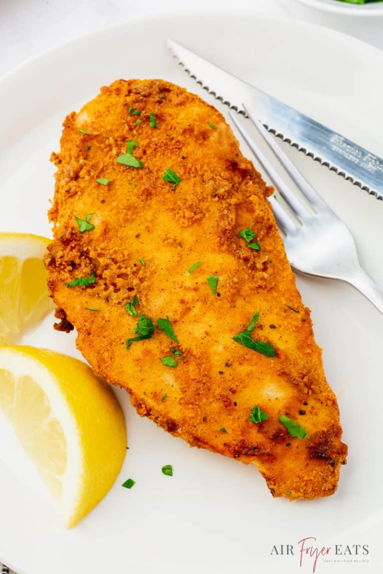 Crispy Air Fryer Breaded Chicken Breast - Air Fryer Eats