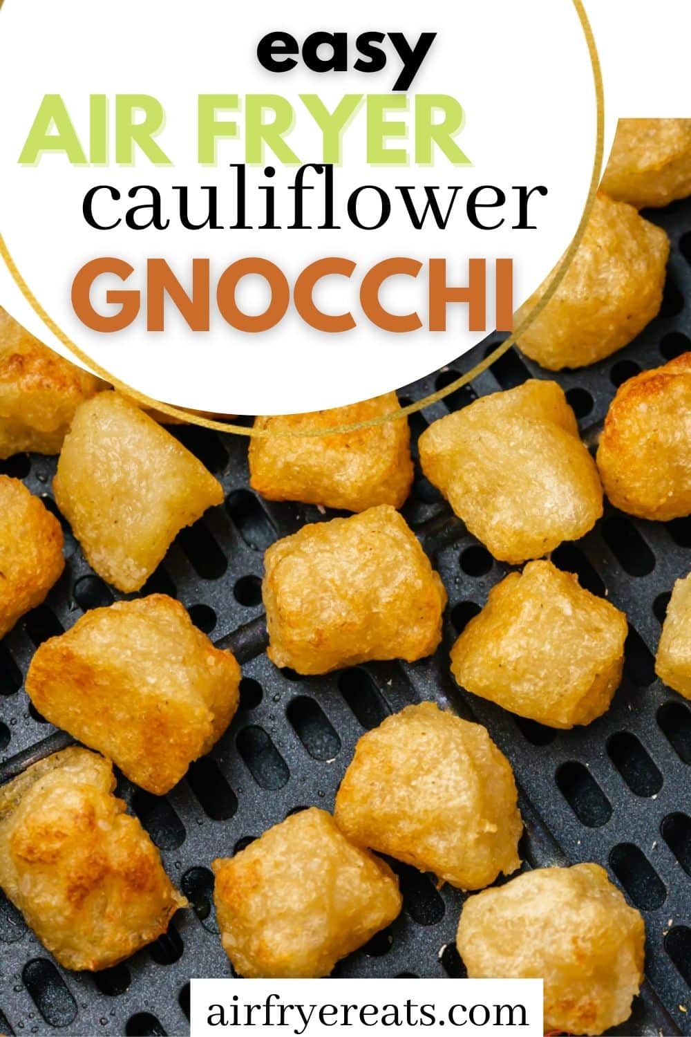 Air Fryer Cauliflower Gnocchi is not only easy to make, but it's also a delicious and healthy alternative to traditional potato gnocchi. Made with Trader Joe's Frozen Cauliflower Gnocchi, this dish is crispy on the outside and tender on the inside. via @vegetarianmamma