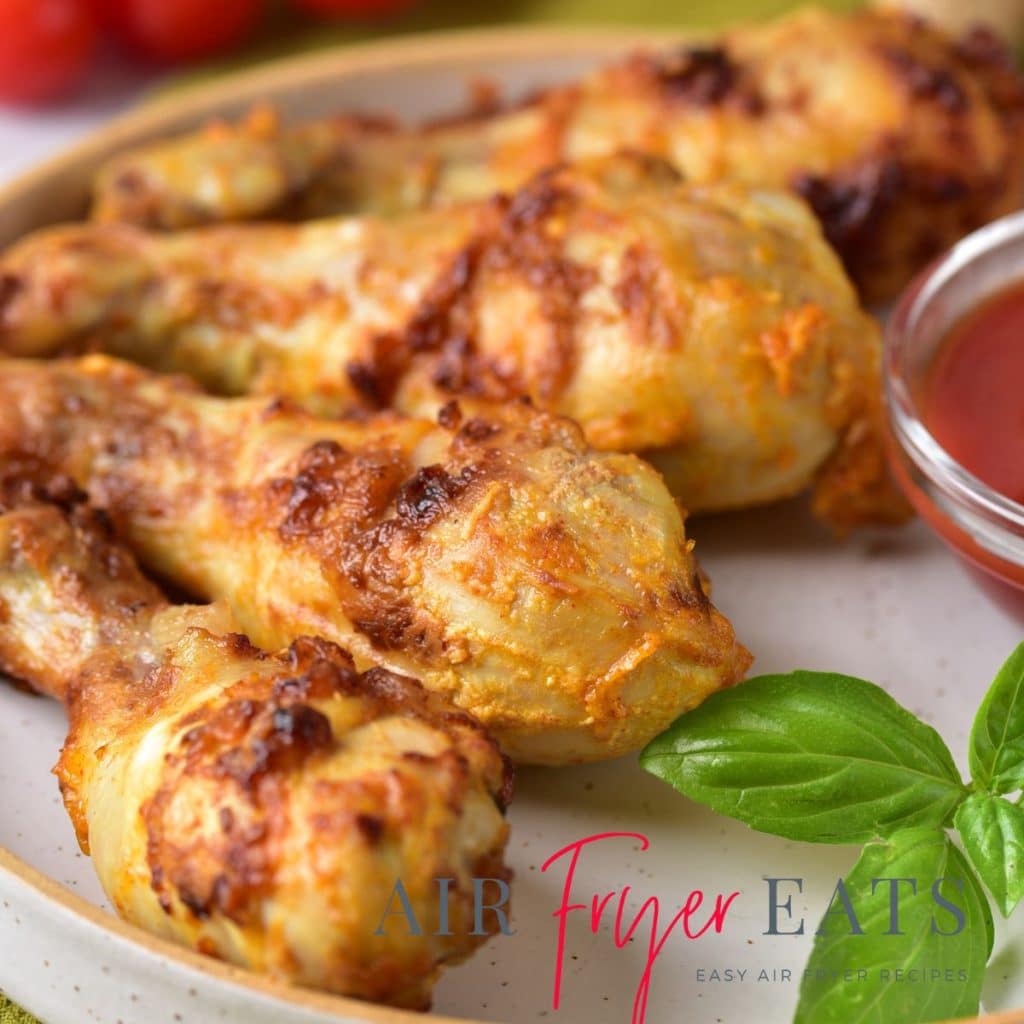 Air Fryer Chicken Legs (Mayo and Mustard)