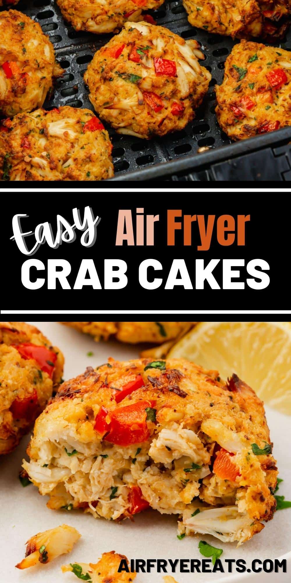 Turn fresh crab meat into the most juicy, delicious, golden brown crab cakes using the air fryer! Air Fryer Crab Cakes are easy to make, packed with flavor, and make the perfect appetizer or seafood lover's dinner. via @vegetarianmamma