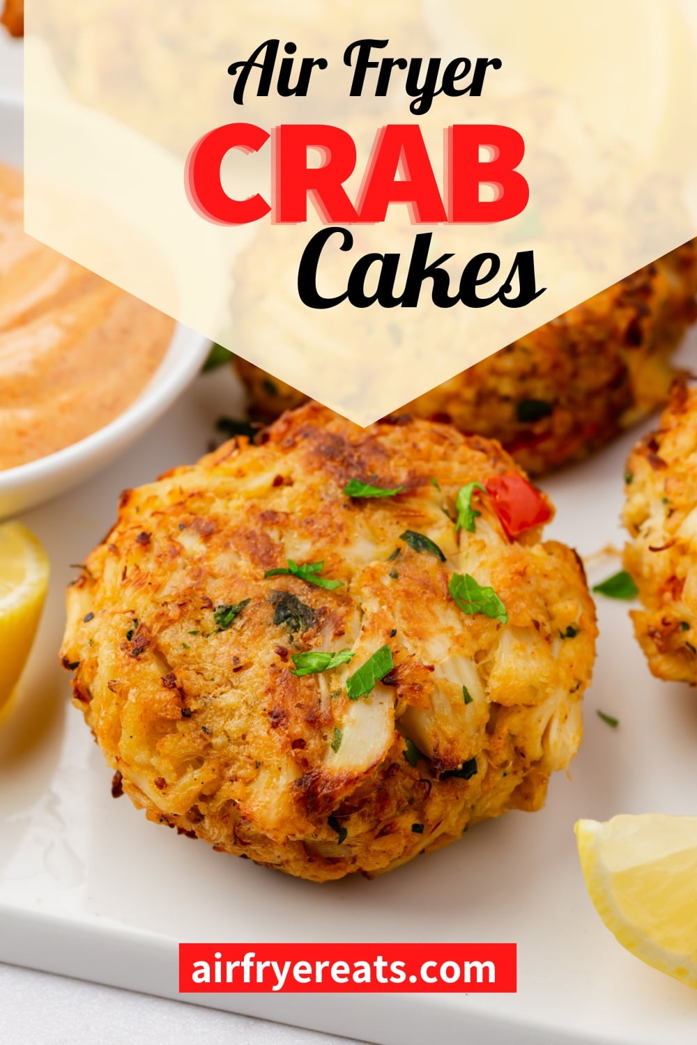 Turn fresh crab meat into the most juicy, delicious, golden brown crab cakes using the air fryer! Air Fryer Crab Cakes are easy to make, packed with flavor, and make the perfect appetizer or seafood lover's dinner. via @vegetarianmamma