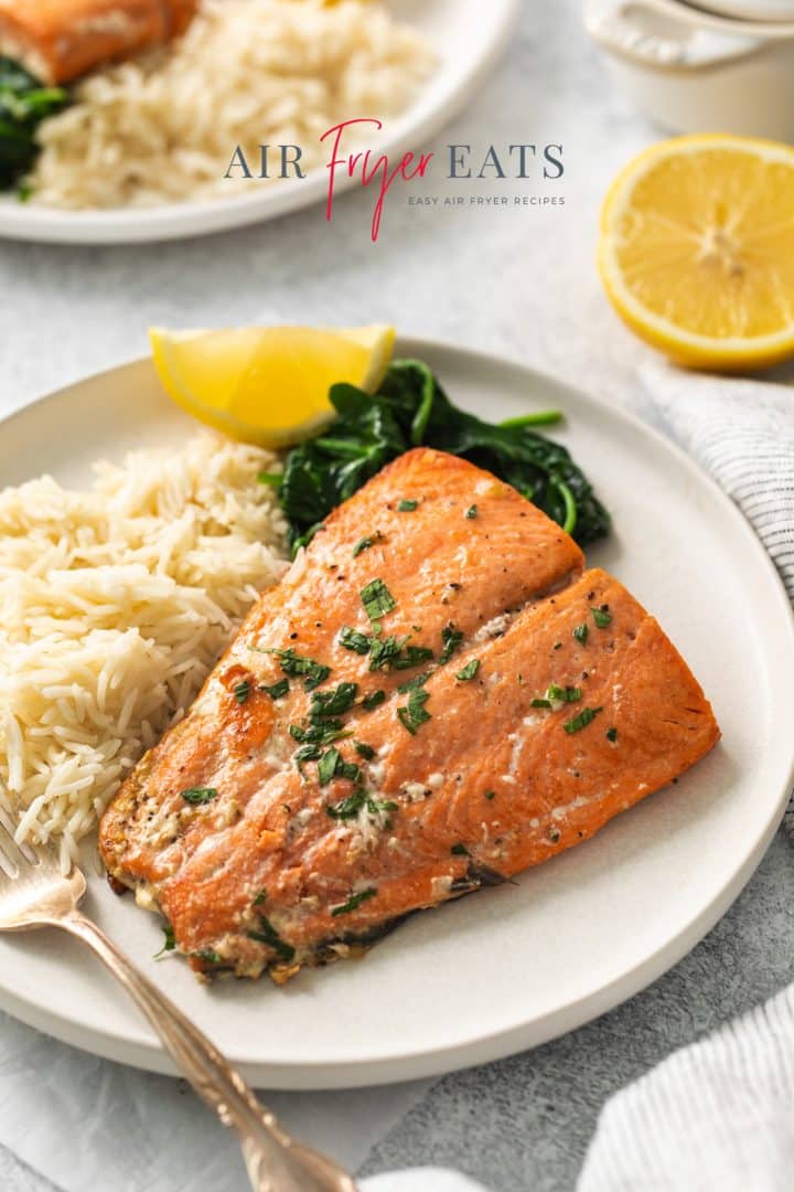 Frozen Salmon In The Air Fryer